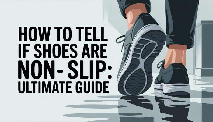 How to Tell If Shoes are Non Slip