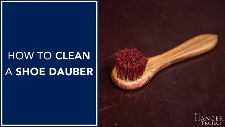 How to Clean Shoe Polish Brush