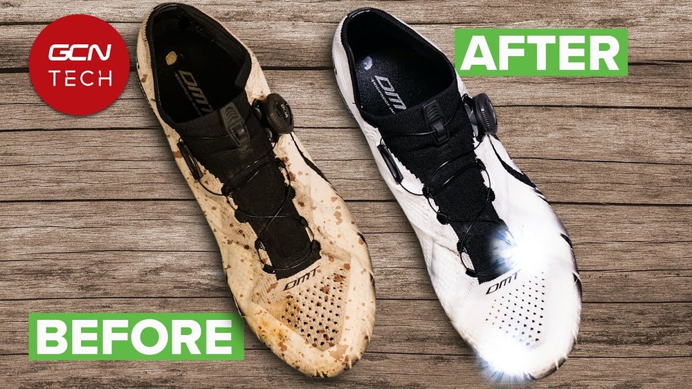 How to Clean White Cycling Shoes