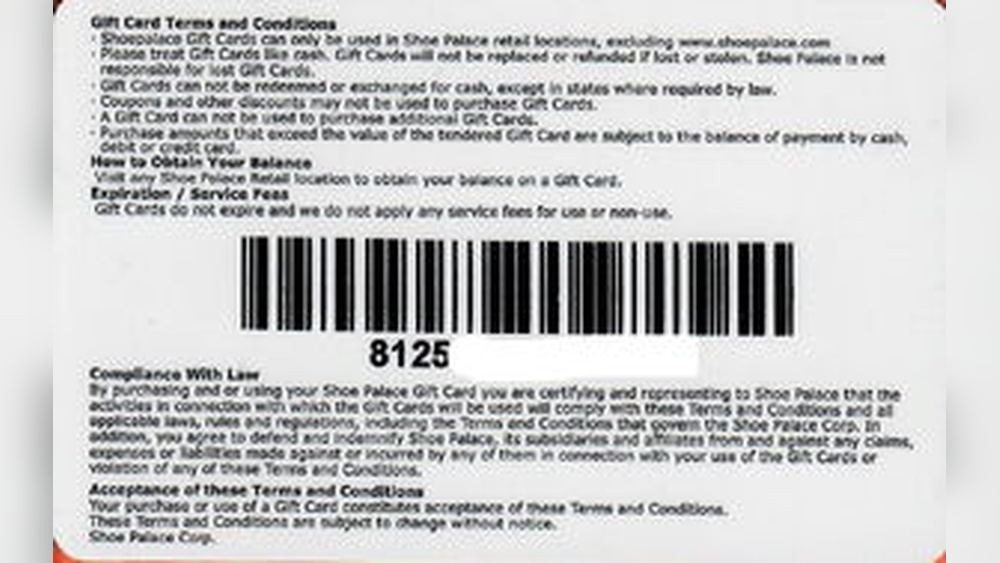 How to Use Shoe Palace Gift Card Online