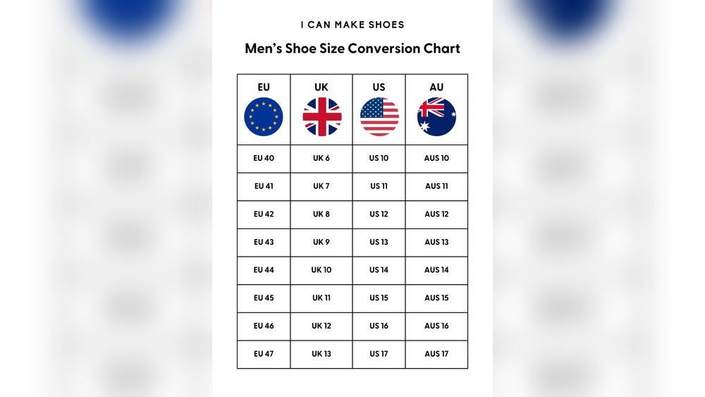 Uk Size Vs Us Size Shoes